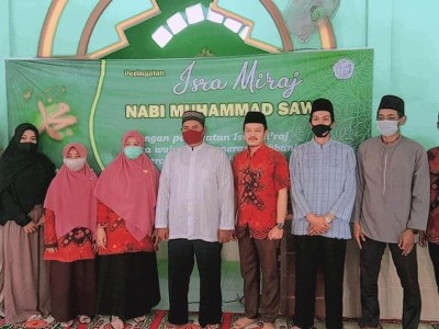 MEMPERINGATI HARI ISRA MIRAJ NABI BESAR MUHAMMAD SAW 1442 H