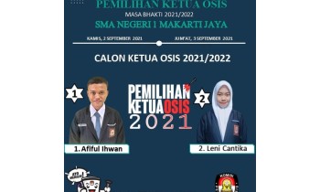 PEMILIHAN KETUA OSIS (PEMILOS) AKAN SEGERA DIGELAR