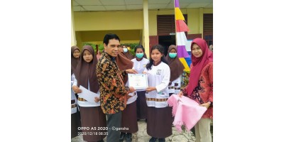 PEMBAGIAN HASIL BELAJAR SISWA SEMESTER GAZAL TAHUN 2020/2021