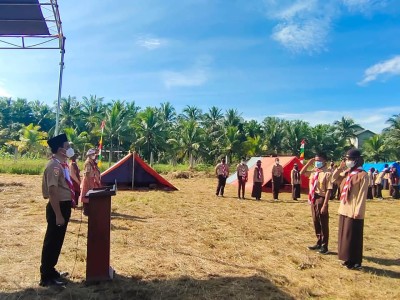UPT SMAN 8 BANYUASIN ADAKAN PERKEMAHAN AKHIR TAHUN (PERATA) TA 2020/2021