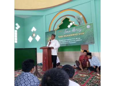 MEMPERINGATI HARI ISRA MIRAJ NABI BESAR MUHAMMAD SAW 1442 H
