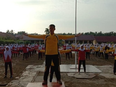 KEGIATAN SENAM UPT SMAN 8 BANYUASIN