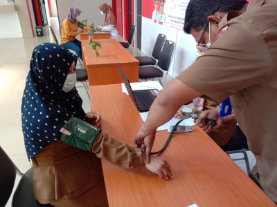 VAKSINASI TAHAP 2 UPT SMAN 8 BANYUASIN