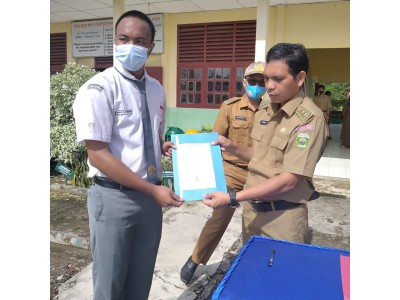 Pelantikan Pengurus OSIS 2020/2021