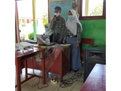 PELANTIKAN PEMBINA OSIS BARU UPT SMAN 8 BANYUASIN 