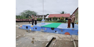 LATIHAN GABUNGAN ANTARA PRAMUKA SMAN 1 MAKARTI JAYA DAN SMAN 1 SUMBER MARGA TELANG