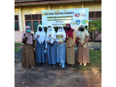 SELAMAT BERJUANG TIM OLIMPIADE SMAN 1 MAKARTI JAYA DALAM AJANG KSN TINGKAT PROVINSI