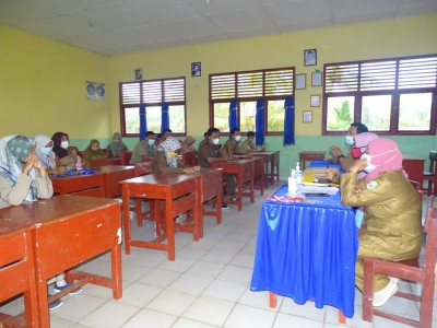 PELAKSANAAN UJIAN SATUAN PENDIDIKAN (USP) SMAN 1 MAKARTI JAYA TAHUN AJARAN 2021/2022