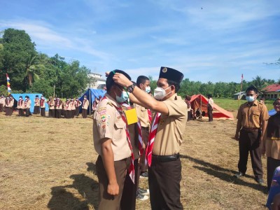 UPT SMAN 8 BANYUASIN ADAKAN PERKEMAHAN AKHIR TAHUN (PERATA) TA 2020/2021