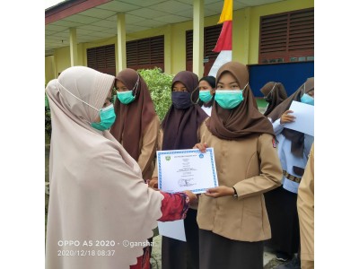 PEMBAGIAN HASIL BELAJAR SISWA SEMESTER GAZAL TAHUN 2020/2021