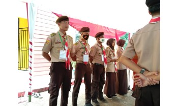 SMAN 1 MAKARTI JAYA IKUTI PELATIHAN SAR