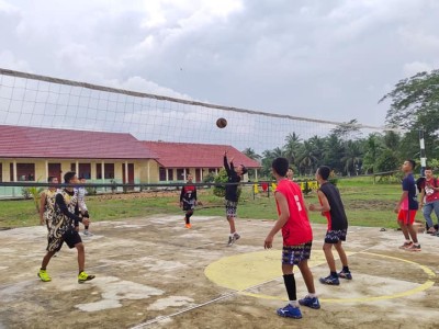 SPARING VOLI UPT SMAN 8 BANYUASIN ERATKAN SILATURAHMI