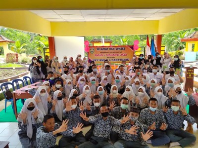 PERESMIAN NOMENKLATUR BARU UPT SMAN 8 BANYUASIN