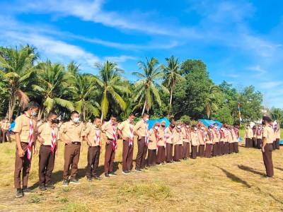 UPT SMAN 8 BANYUASIN ADAKAN PERKEMAHAN AKHIR TAHUN (PERATA) TA 2020/2021