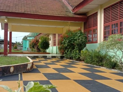 PEMBANGUNAN PRASARANA UPT SMAN 8 BANYUASIN 