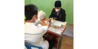 KEGIATAN ZAKAT FITRAH UPT SMAN 8 BANYUASIN 1442 H