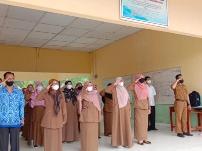 SMAN 1 MAKARTI JAYA LAKSANAKAN UPACARA PERINGATAN HARI SUMPAH PEMUDA KE 93