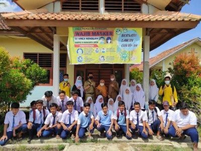SOSIALISASI PPDB UPT SMAN 8 BANYUASIN TA 2021/2022 DI SMPN 3 MAKARTI JAYA