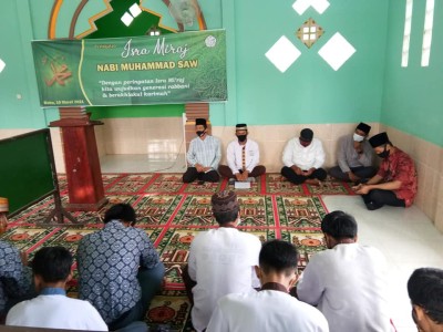 MEMPERINGATI HARI ISRA MIRAJ NABI BESAR MUHAMMAD SAW 1442 H