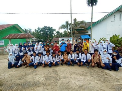 SOSIALISASI PPDB UPT SMAN 8 BANYUASIN TA 2021/2022 DI SMPN 2 MAKARTI JAYA