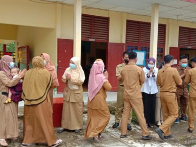 HALAL BI HALAL KELUARGA BESAR UPT SMAN 8 BANYUASIN 