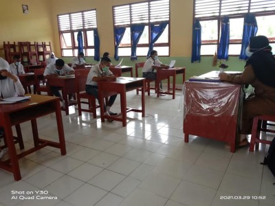 UJIAN SATUAN PENDIDIKAN UPT SMAN 8 BANYUASIN