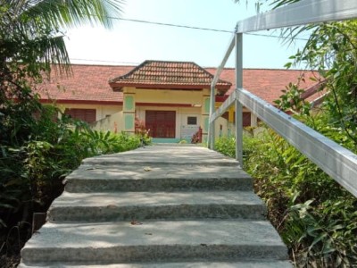 PEMBANGUNAN PRASARANA UPT SMAN 8 BANYUASIN 