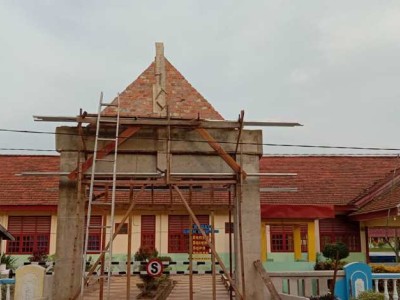 PROGRES PEMBANGUNAN SMAN 1 MAKARTI JAYA