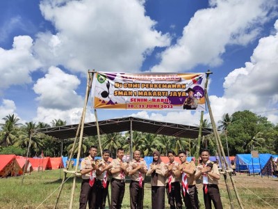 PERKEMAHAN AKHIR TAHUN AJARAN 2021/2022 SMAN 1 MAKARTI JAYA