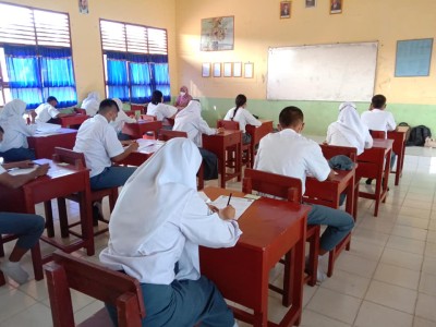 PELAKSANAAN PENILAIAN AKHIR TAHUN (PAT) UPT SMAN 8 BANYUASIN TA 2020/2021