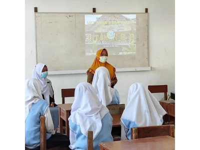 SOSIALISASI PPDB UPT SMAN 8 BANYUASIN TA 2021/2022 DI SMPN 3 MAKARTI JAYA