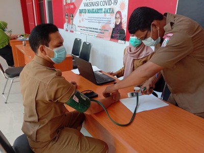 VAKSINASI TAHAP 2 UPT SMAN 8 BANYUASIN