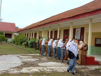 HALAL BI HALAL KELUARGA BESAR UPT SMAN 8 BANYUASIN 