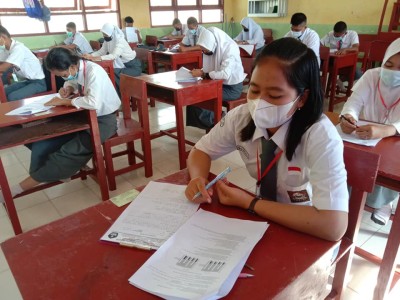 PELAKSANAAN PENILAIAN AKHIR TAHUN (PAT) UPT SMAN 8 BANYUASIN TA 2020/2021