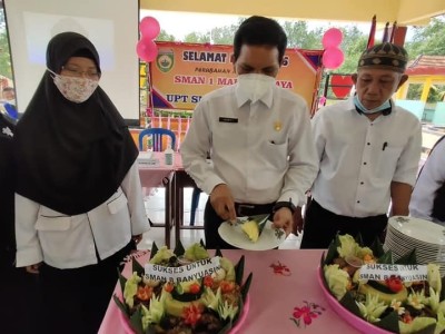 PERESMIAN NOMENKLATUR BARU UPT SMAN 8 BANYUASIN